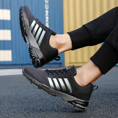 Breathable Running Sneakers – Non-Slip Gym, Walking & Casual Streetwear Shoes