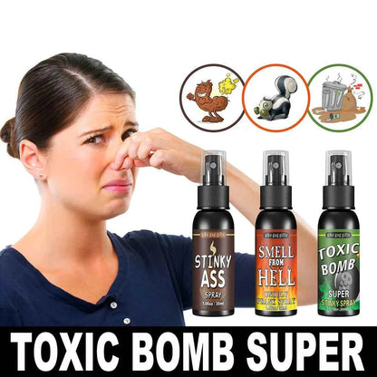 30ml Stinky Fart Gag Spray – Non-Toxic Prank Toy for Halloween, Parties & Kids’ Jokes