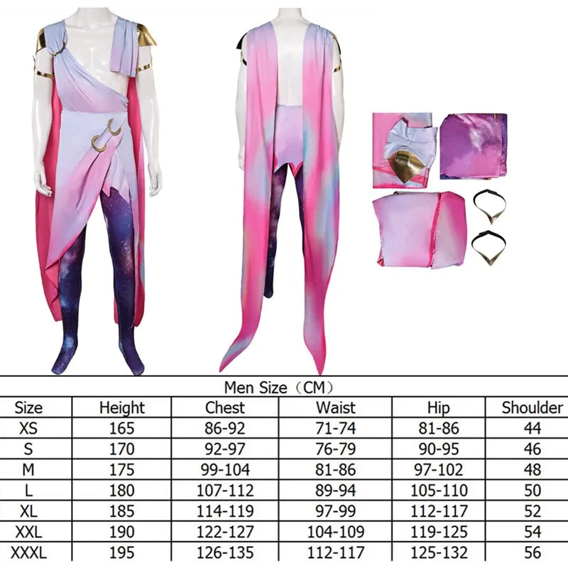 Viktor Cosplay LoL Fantasia Arcane Costume Adult Men Top Pants Armbands Wig Outfits Halloween Carnival Party Suit