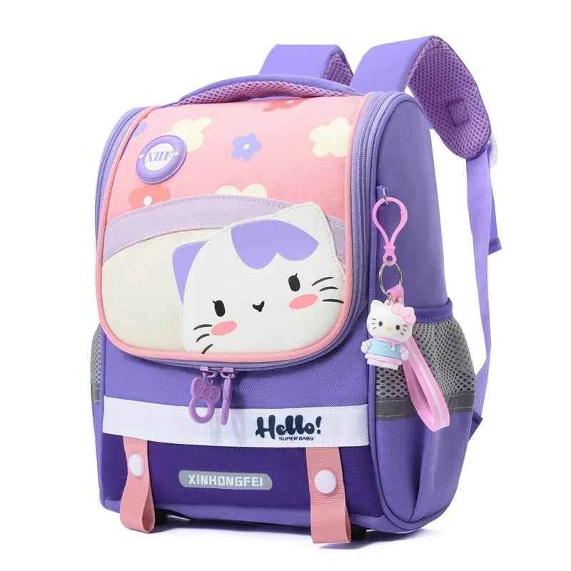 Kids Cartoon Backpack Large Waterproof Schoolbag - BON's