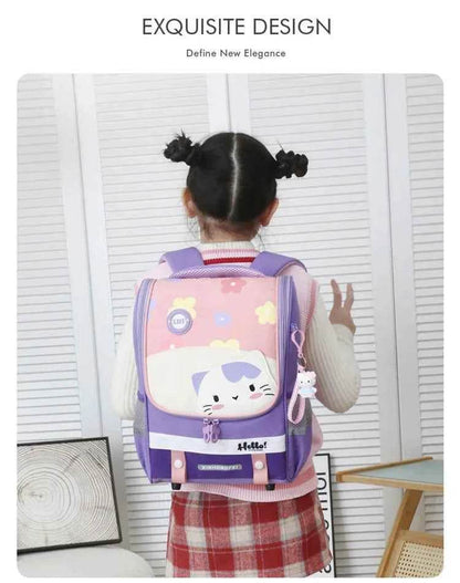Kids Cartoon Backpack Large Waterproof Schoolbag - BON's