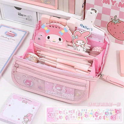 Kuromi Pencil Case - Large Capacity for Cartoon Lovers - BON's