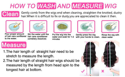 250% Density Bob Wig Body Wave Wear And Go Glueless Wigs For Women Ready To Wear Human Hair Wigs 4x4 Lace Closure Wig Human Hair - BON's