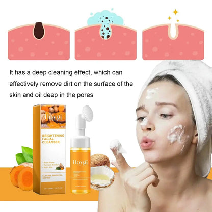 Turmeric Dark Spot Remover Exfoliating Cleansing Pads for Oil Control and Brightening Skin Care - BON's