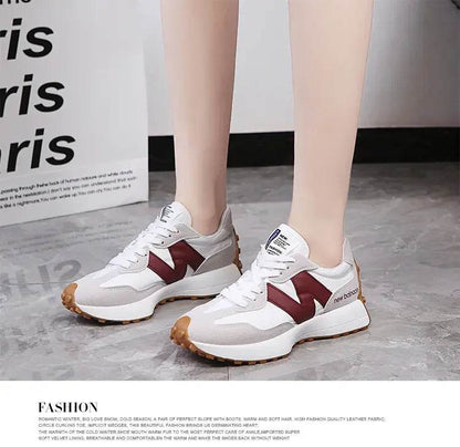 Women Luxury Sneakers - 2025 New Solid Color Knitted Slip-On Casual Breathable Ballet Flats and Loafers - BON's