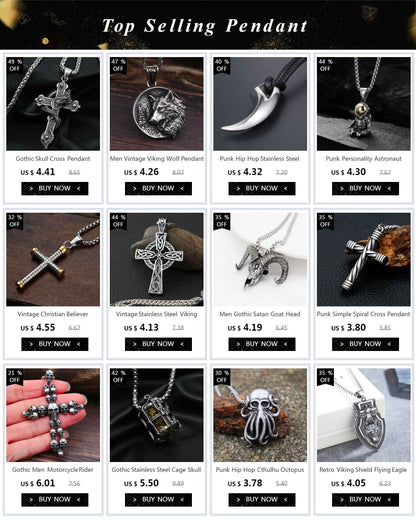 Stainless Steel Jason Mask Pendant Necklace – Horror-Inspired Biker Jewelry for Men, Halloween & Black Friday Gifts