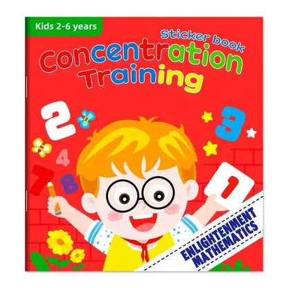 Kids Reusable Cartoon Stickers Books for Early Education Gift - BON's