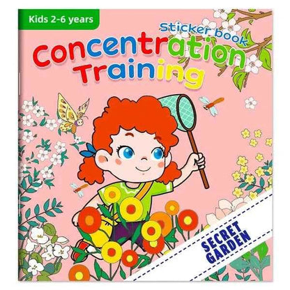 Kids Reusable Cartoon Stickers Books for Early Education Gift - BON's