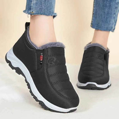 Women's Waterproof Snow Boots - Suede Winter Short Boots for Warmth and Comfort, Free Shipping - BON's