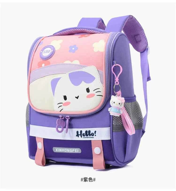 Kids Cartoon Backpack Large Waterproof Schoolbag - BON's