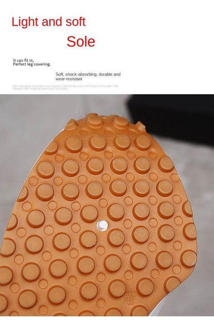 Women Luxury Sneakers - 2025 New Solid Color Knitted Slip-On Casual Breathable Ballet Flats and Loafers - BON's
