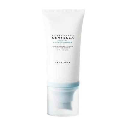 Skin1004 Centella Sun Serum SPF50+ with Hyaluronic Acid for Sensitive Skin and Effective UV Protection - BON's