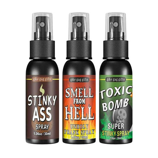 30ml Stinky Fart Gag Spray – Non-Toxic Prank Toy for Halloween, Parties & Kids’ Jokes