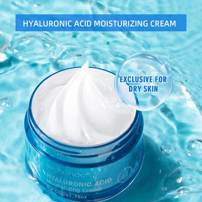 Hyaluronic Acid Moisturizer - Hydrating Water Gel Facial Cream for Dry Skin 50g - BON's