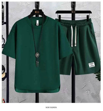 Men's Summer Waffle Knit Set for 2025 - Comfortable and Stylish Short Set - BON's