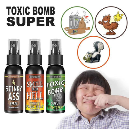 30ml Stinky Fart Gag Spray – Non-Toxic Prank Toy for Halloween, Parties & Kids’ Jokes