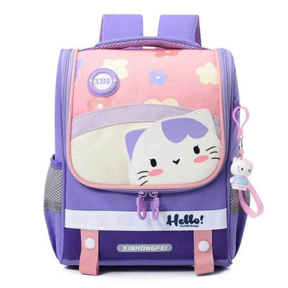 Kids Cartoon Backpack Large Waterproof Schoolbag - BON's