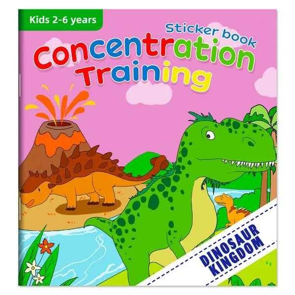 Kids Reusable Cartoon Stickers Books for Early Education Gift - BON's