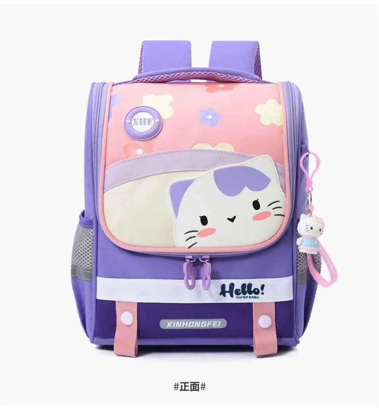 Kids Cartoon Backpack Large Waterproof Schoolbag - BON's
