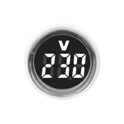 Digital Volt and Current Meter with Circular LED Display and EU Plug - BON's