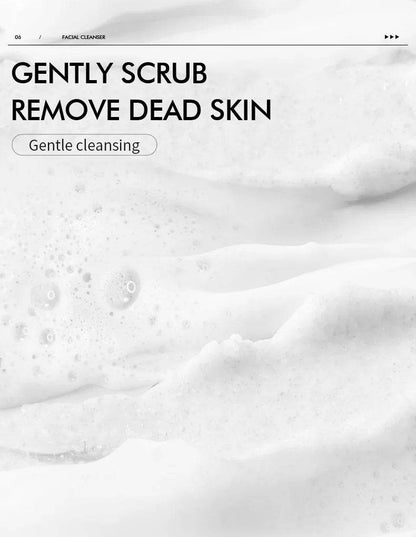 LAIKOU Men Facial Cleanser - Oil Control Face Wash for Blackhead Removal and Deep Nourishing Skin Care 50g - BON's