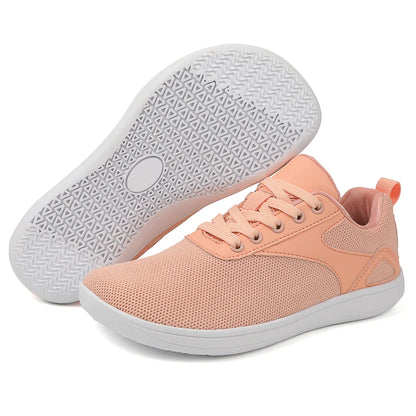 Wide-Toe Barefoot Sneakers – Breathable, Non-Slip Sports Shoes for Walking, Jogging & Everyday Style