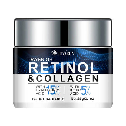 15% Hyaluronic Acid Moisturizer with Kojic Acid, Glycerin, and Retinol for Brightening and Firming Rough Skin - BON's