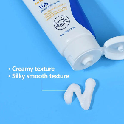 Acne Foaming Wash for Deep Cleaning, Pore Unclogging, and Redness Reduction in Facial & Body Skin Care - BON's
