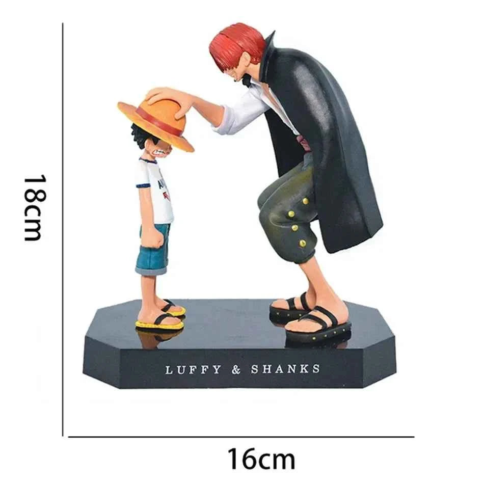 18cm Monkey D. Luffy Action Figure – PVC One Piece Anime Statue Toy & Birthday Gift
