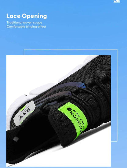 Breathable Running Shoes Unisex Comfortable Casual Sneakers Lightweight Fashion Sports Tenis Masculino - BON's