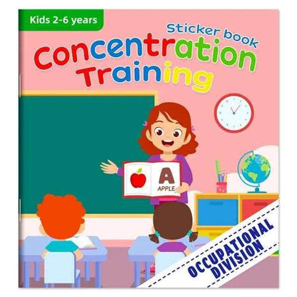 Kids Reusable Cartoon Stickers Books for Early Education Gift - BON's