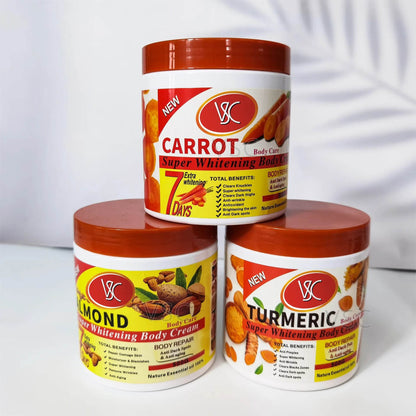 Turmeric Body Lotion for Brightening and Hydrating Skin - Moisturizer Body Cream and Face Cream - BON's