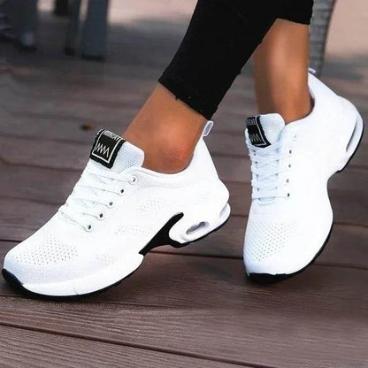 Women Platform Sneakers Shoes Mesh Breathable Running Shoes Chunky Summer Sports Tenis Shoes 2024 Luxury Vulcanize Shoes - BON's