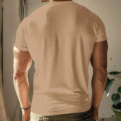 Summer knit T-shirt, Europe & US style - BON's