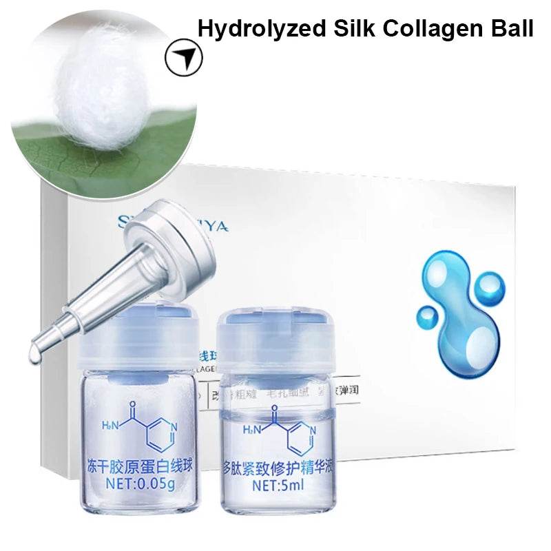 Korea Hydrolyzed Silk Protein Serum for Moisturizing, Hydration, and Lifting Fine Lines Essence SkinCare - BON's