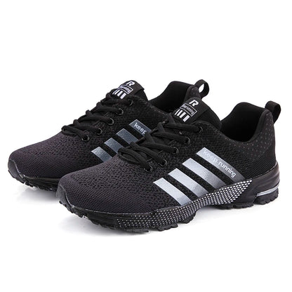 Breathable Running Sneakers – Non-Slip Gym, Walking & Casual Streetwear Shoes