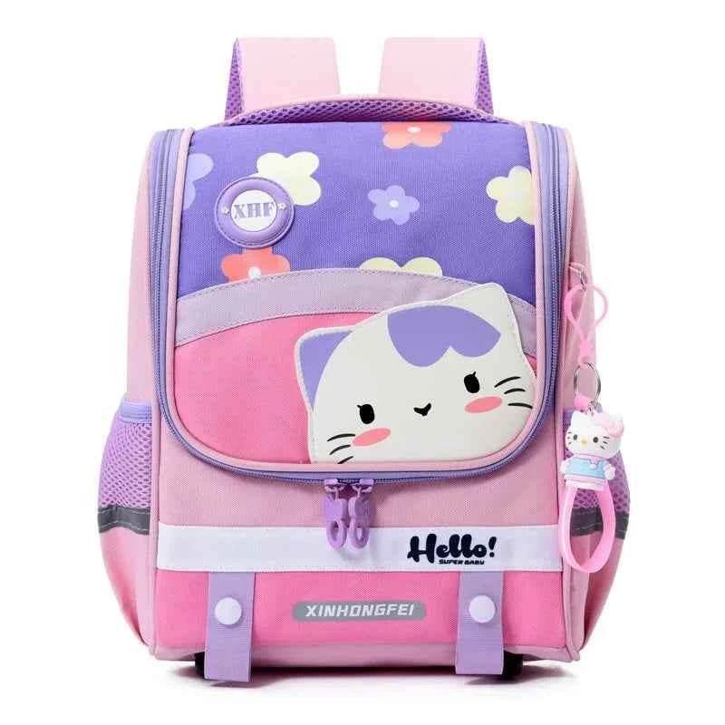 Kids Cartoon Backpack Large Waterproof Schoolbag - BON's