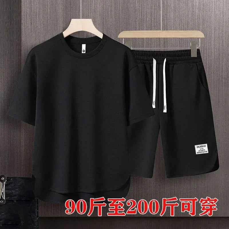 Men's Summer Waffle Knit Set for 2025 - Comfortable and Stylish Short Set - BON's