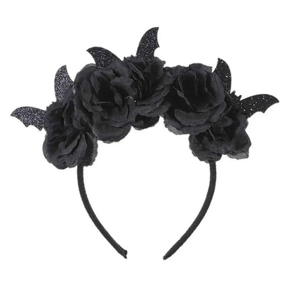 Halloween Party Decor Halloween-themed Halloween Headband Rose Headband Spider Headband For Halloween Parties Gift Accessory