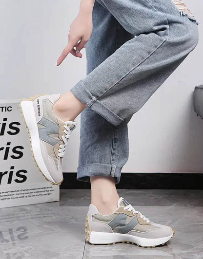 Women Luxury Sneakers - 2025 New Solid Color Knitted Slip-On Casual Breathable Ballet Flats and Loafers - BON's
