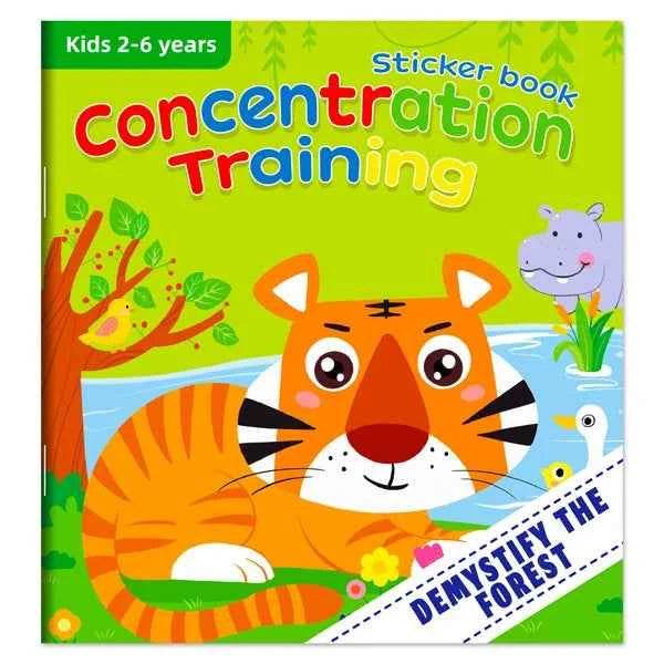 Kids Reusable Cartoon Stickers Books for Early Education Gift - BON's