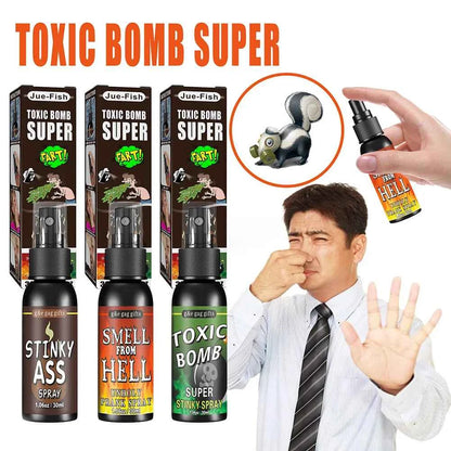 30ml Stinky Fart Gag Spray – Non-Toxic Prank Toy for Halloween, Parties & Kids’ Jokes