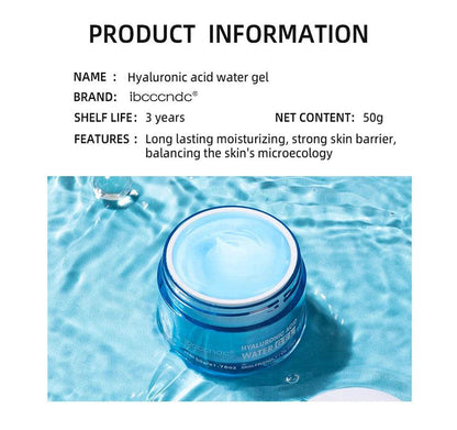 Hyaluronic Acid Moisturizer Gel Cream for Extra-Dry Skin Hydration and Nourishment - BON's
