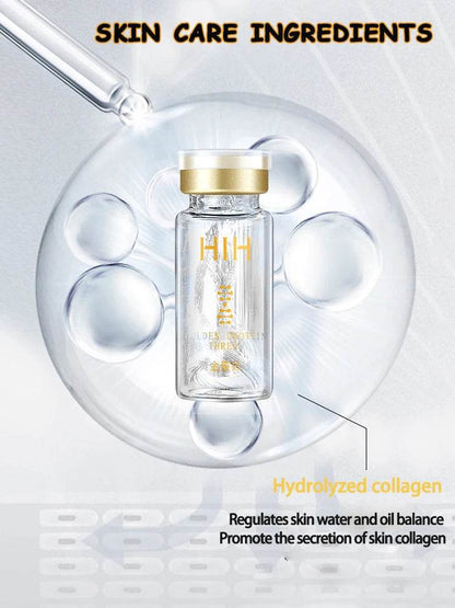 Korea 24k Collagen Serum - Active Collagen Silk Care Lifting Firming Set with Hyaluronan for Moisturizing Essence and Firming Skin Care - BON's