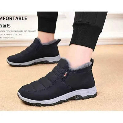 Women's Waterproof Snow Boots - Suede Winter Short Boots for Warmth and Comfort, Free Shipping - BON's