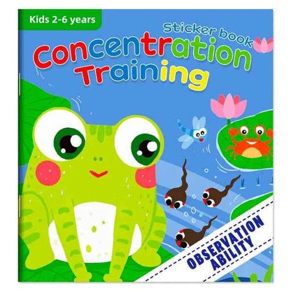 Kids Reusable Cartoon Stickers Books for Early Education Gift - BON's