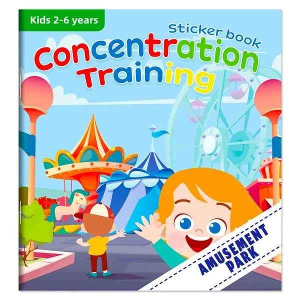 Kids Reusable Cartoon Stickers Books for Early Education Gift - BON's
