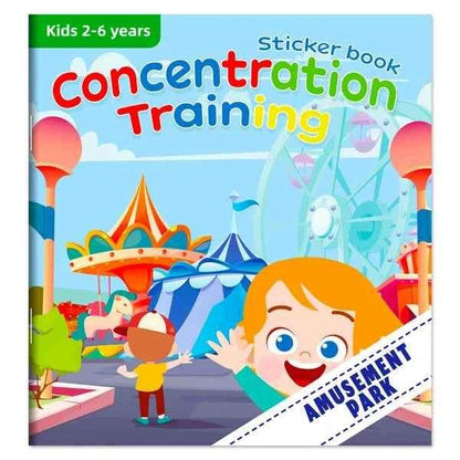 Kids Reusable Cartoon Stickers Books for Early Education Gift - BON's