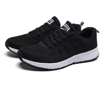 Women Breathable Casual Shoes - Fashion Mesh Flat Sneakers for Walking and Gym 2021 - BON's
