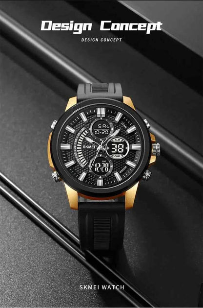 SKMEI Men's Digital Sport Watch - Waterproof, Chrono, Alarm - BON's